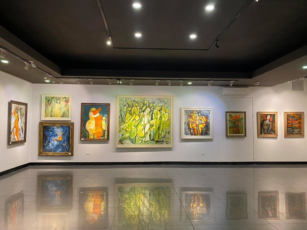 “画感”绘画展为观众传递乐观精神与正能量