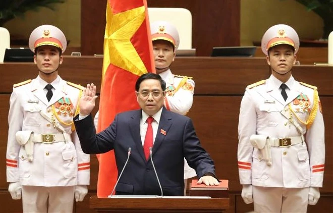 第十五届国会第一次会议：范明政同志继续被推选为政府总理