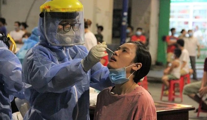 7月7日中午越南报告新增400例确诊病例和死亡病例5例