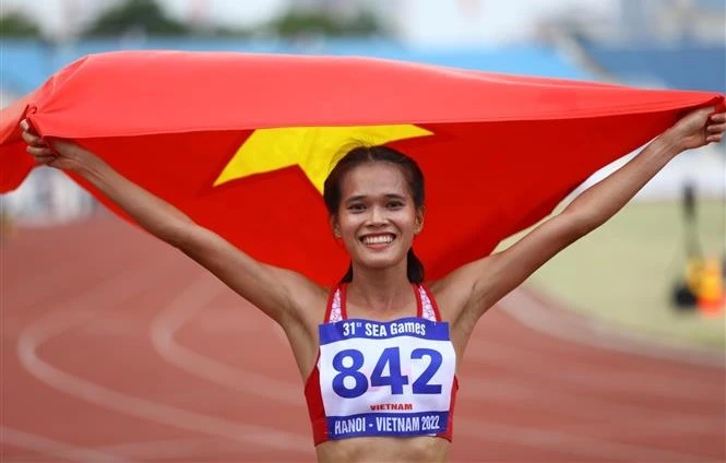 第31届东运会：范氏红丽和田径女子4×400米接力队助力越南田径夺得2枚金牌