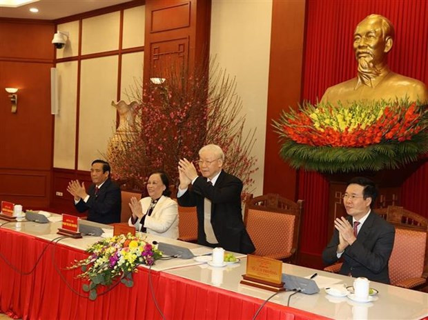 越共中央总书记阮富仲：努力确保老年人过上快乐、健康和幸福的生活