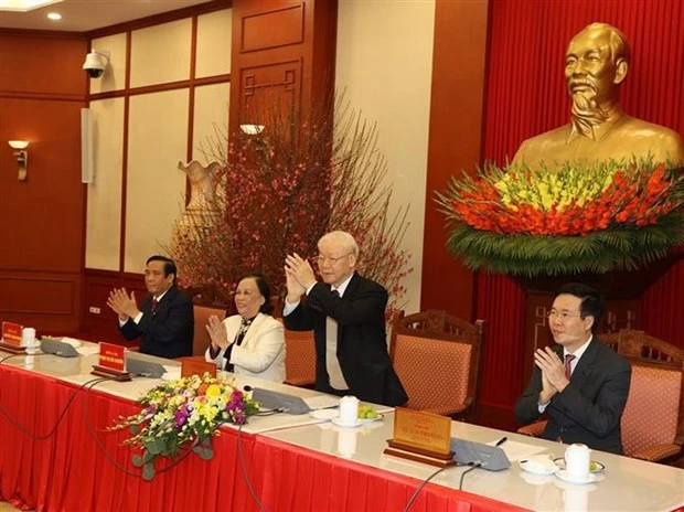 越共中央总书记阮富仲：努力确保老年人过上快乐、健康和幸福的生活