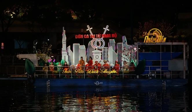 2022年“上滨下船”迎春花市开幕 色彩缤纷点缀平东码头