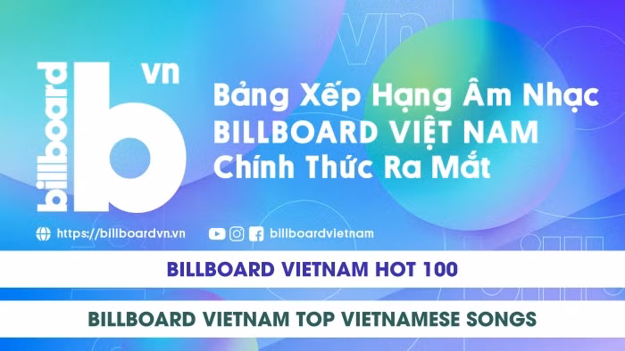 美国知名音乐杂志《公告牌》推出越南榜