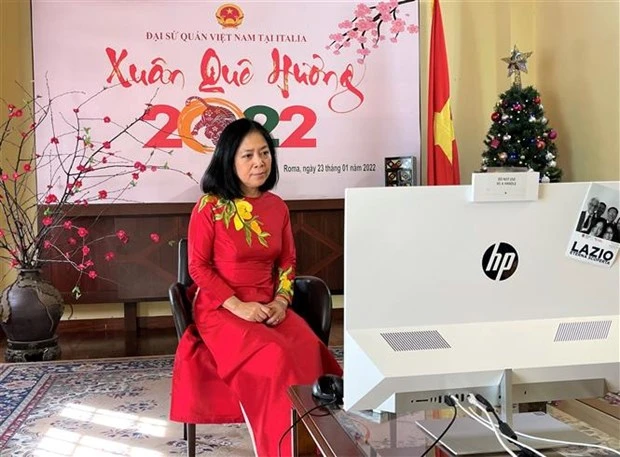 2022年越南家乡春节：在意大利和塞浦路斯传播越南文化
