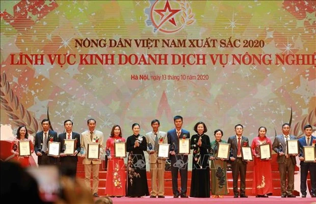 越南63名优秀农民受表彰