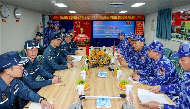 越中北部湾海域联合巡逻圆满结束