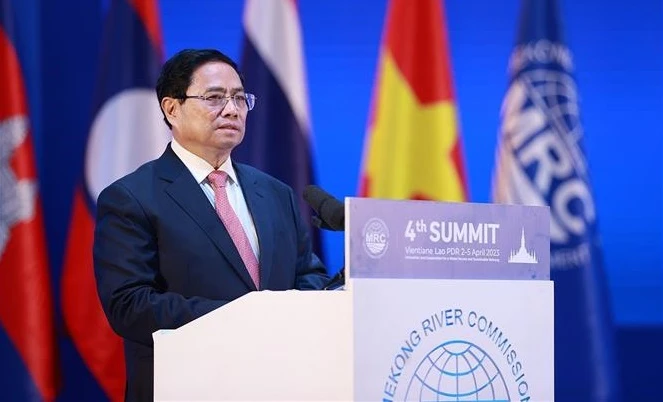 政府总理范明政：越南承诺与各国合作建设繁荣、公正和健康的湄公河流域