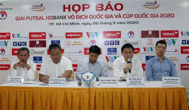 2020年HDBank国家室内五人制足球锦标赛将于6月1日启动