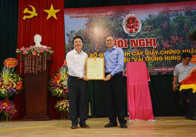 兴安省“鸡蛋型荔枝”品牌对外公布
