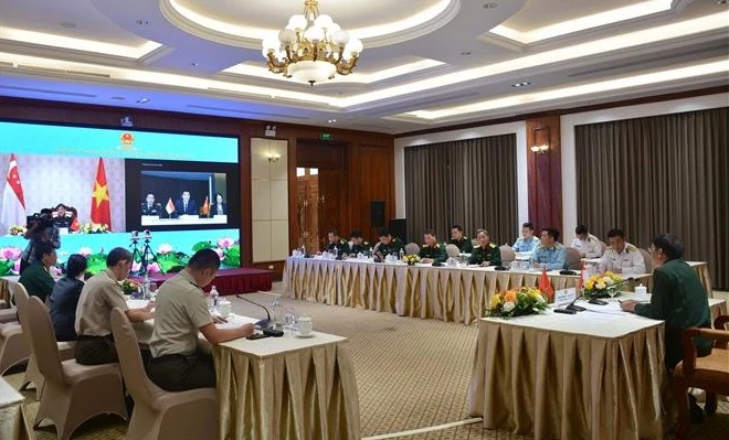 越南-新加坡联合工作组第十次会议以线上形式举行