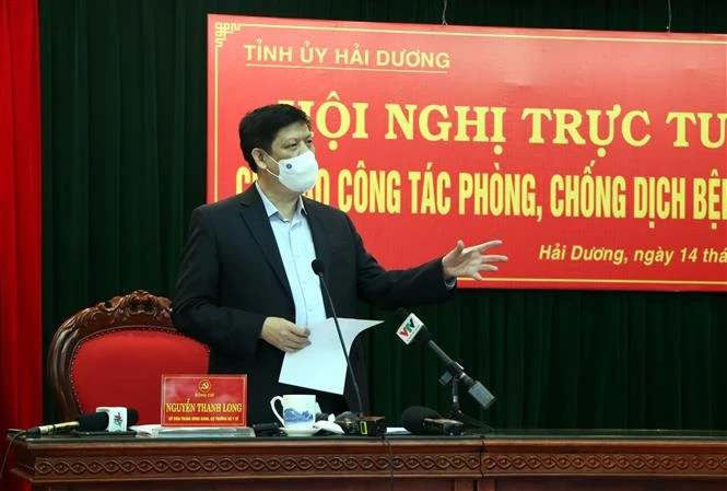 越南卫生部长：海阳省需考虑在更大的范围内采取政府总理第16号指示