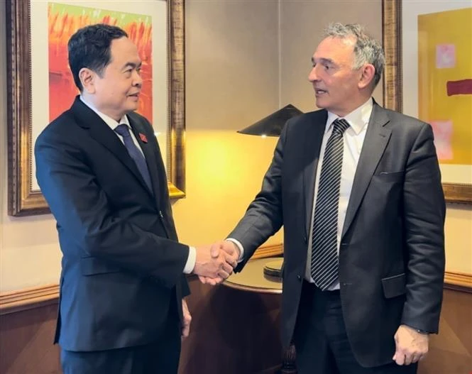 越南国会副主席陈青敏对西班牙进行访问