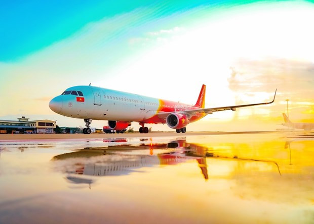 乘坐越捷航空可享受零越盾起飞往中国香港的特价机票