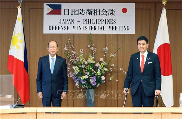 日本与菲律宾一致同意进一步加强安全合作
