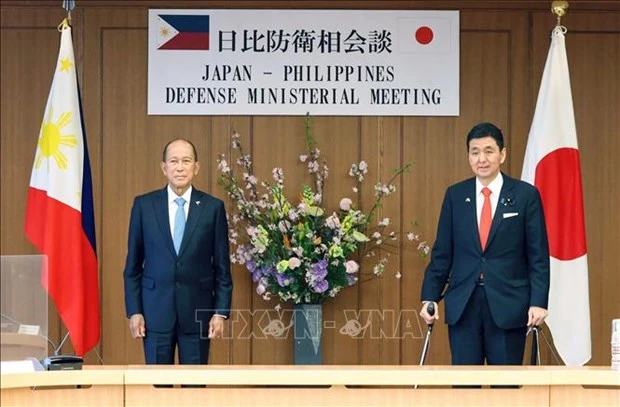 日本与菲律宾一致同意进一步加强安全合作