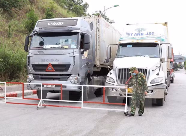 谅山省通过在边境口岸设立“绿区”促进通关