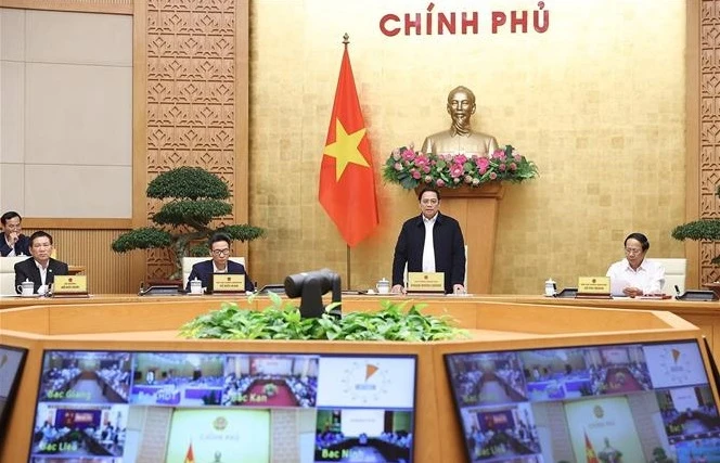 政府总理范明政主持政府与各地方全国视频会议