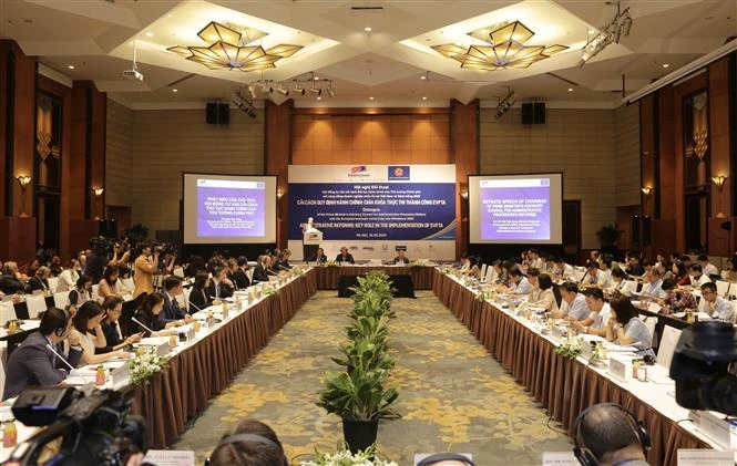 EVFTA助力促进行政改革中的积极进步
