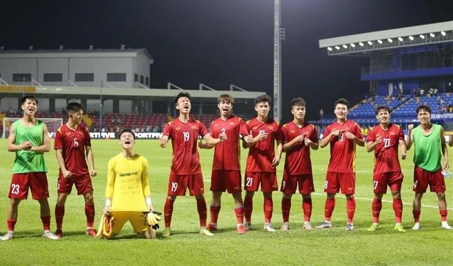  2022年东南亚U23足球锦标赛：越南队以1-0取胜泰国队