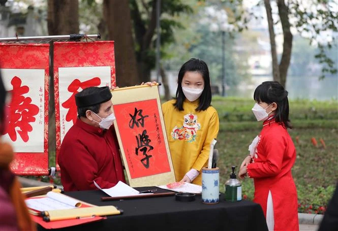 春节求字——越南传统文化之美