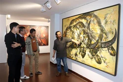 2021辛丑年生肖—独特的水牛画