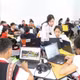 禄宁民族寄宿中学学生的学习空间。图自《人民报》