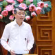 越南政府总理、中央实施国家目标计划指导委员会主任黎明兴发言。图自越通社