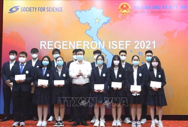 越南学生在2021年国际科学与工程大奖赛获三等奖 ảnh 1