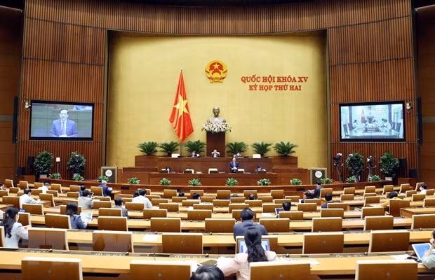 越南第十五届国会第二次会议新闻公报（第8号） ảnh 1