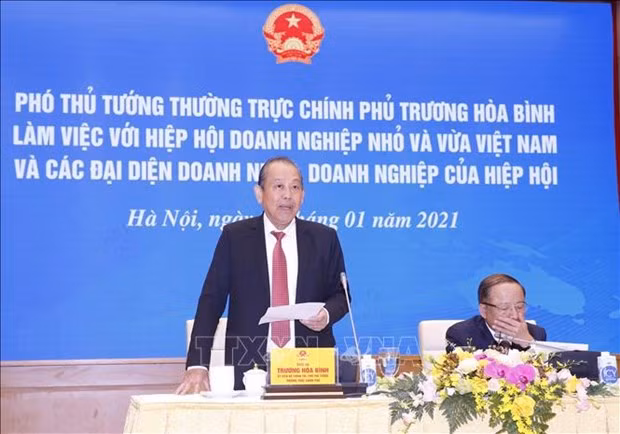 政府副总理张和平：企业和企业家在国家经济社会发展中具有重要位置