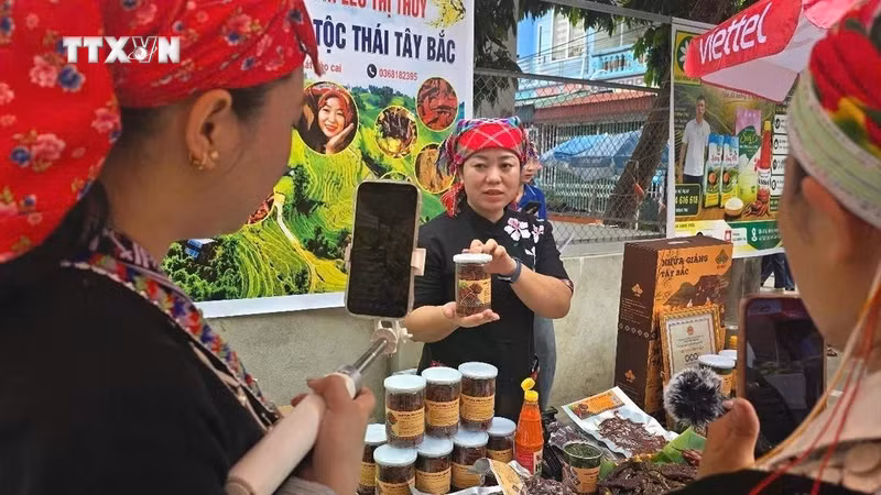 大力应用电商拓展少数民族地区特产市场。图自越通社