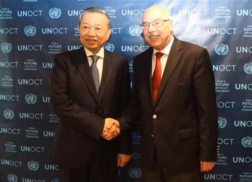 越南公安部部长苏林对美国进行正式访问