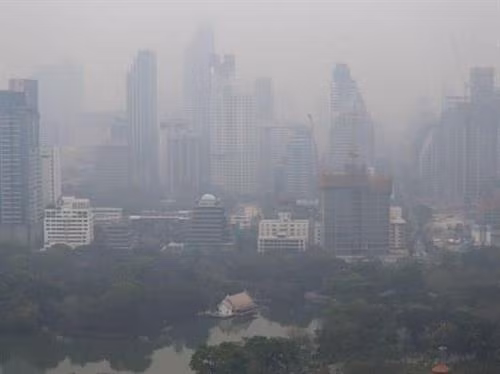泰国北部多个府空气质量较差