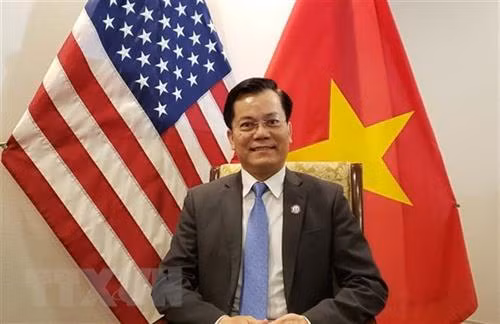 越南驻美国大使馆促进公民保护工作和越美新冠肺炎防控的合作