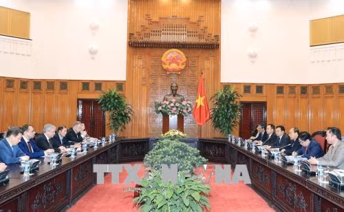 政府总理阮春福会见白俄罗斯副总理谢马什科