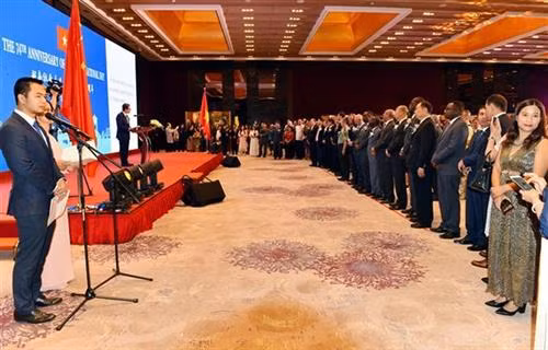 越南国庆74周年纪念典礼在中国隆重举行