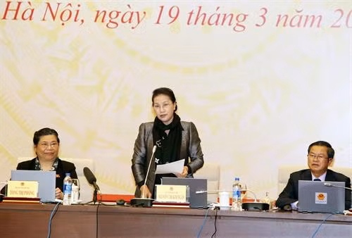 越南第十四届国会常委会第二十二次会议圆满闭幕