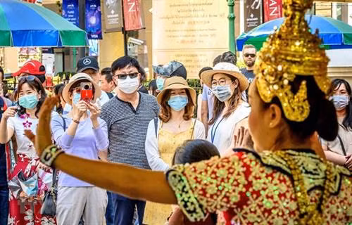 新型冠状病毒感染肺炎疫情使泰国旅游业遭受严重影响。图自越通社 新型冠状病毒感染肺炎疫情使泰国旅游业遭受严重影响。图自越通社