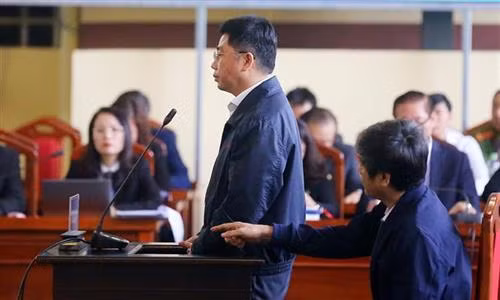 被告人阮文阳。图自越通社