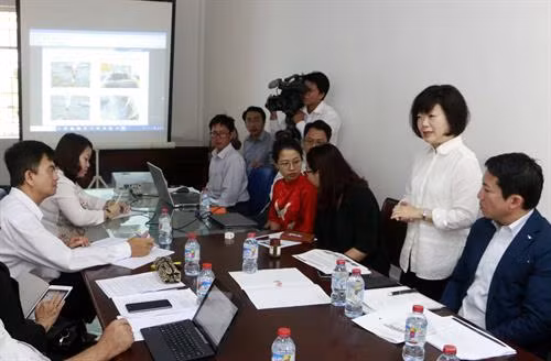 磋商会场景。(图片来源:越通社) 磋商会场景。(图片来源:越通社)