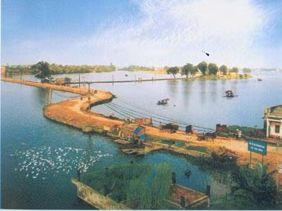 越南永福省溶(Rưng)潭水面面积80公顷。图自互联网 越南永福省溶(Rưng)潭水面面积80公顷。图自互联网