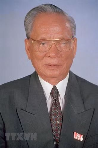 原越南国家主席黎德英逝世 图自越通社