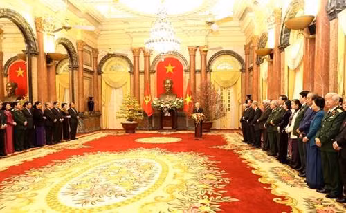见面会全景。图自越通社