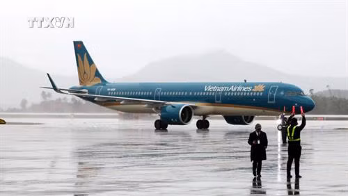 越南国家航空公司(执行航班数量12819班次,准点率达86.4%。图自因特网 越南国家航空公司(执行航班数量12819班次,准点率达86.4%。图自因特网