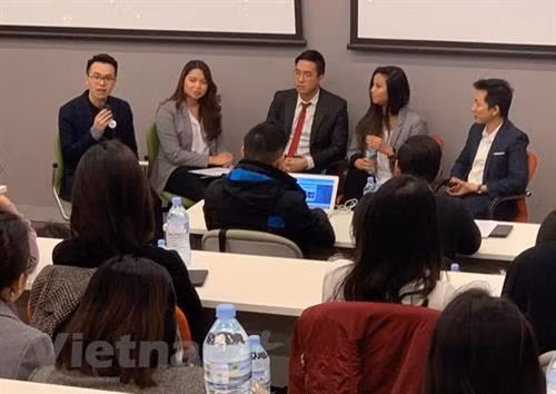 研讨会场景 图自越通社