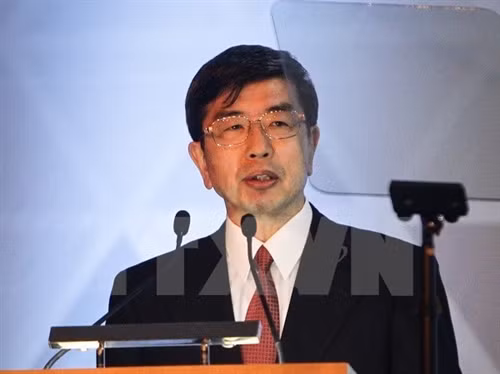 亚行行长中尾武彦(Takehiko Nakao)。（图片来源：越通社）