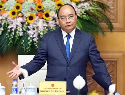 政府总理阮春福主持政府行政改革指导委员会会议。图自越通社 政府总理阮春福主持政府行政改革指导委员会会议。图自越通社