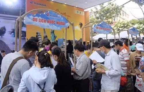 2019年胡志明市旅游节吸引25万多人次参加。图自因特网 2019年胡志明市旅游节吸引25万多人次参加。图自因特网