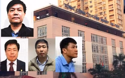 越南船舶工业集团四名前领导干部。图自因特网